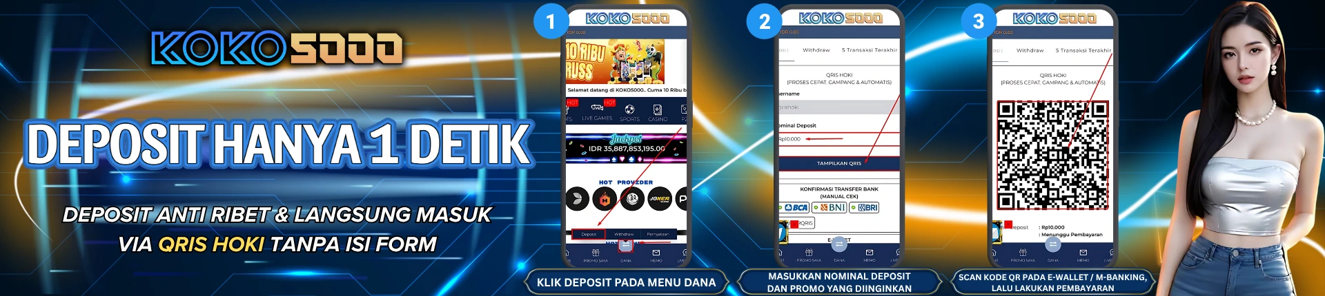 KOKO5000 @ Pusat Hiburan Modern Dengan Fitur Anti-Lag Terkini.
